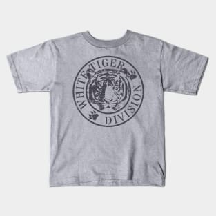 White Tiger Division Kids T-Shirt